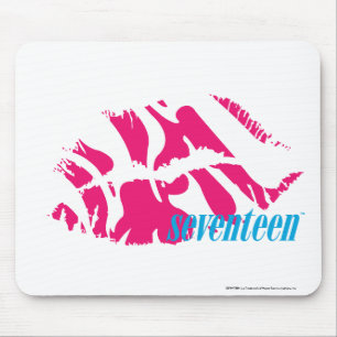 Tapis De Souris Magenta de zèbre