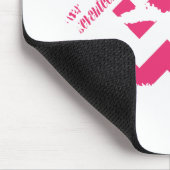 Tapis De Souris Magenta de zigzag (Coin)