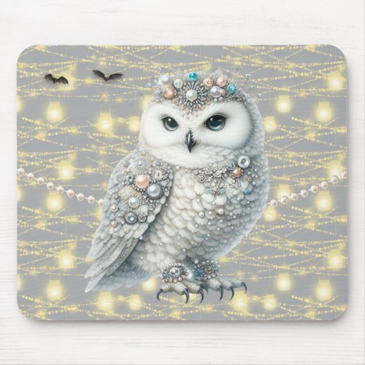 Tapis De Souris Magic Owl Mouse Pad (Devant)