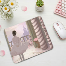Magical Fairy Tale Palace Mouse Pad