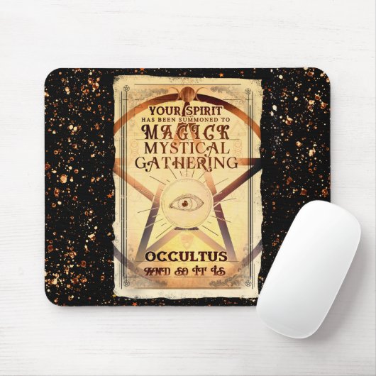 Tapis De Souris Magick Mystical Gthering Magic Fortune Teller Eye (Avec souris)