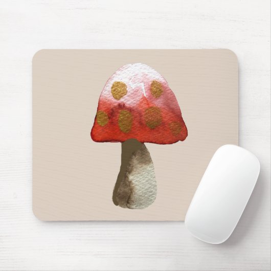 Tapis De Souris Magie de Toadstool de champignon rouge (Avec souris)