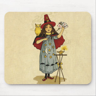 Tapis De Souris Magie d'Halloween vintage