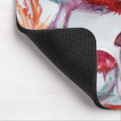 Tapis De Souris MAGIE FOLLET d'imaginaire floral blanc rouge de (Coin)