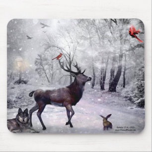 Tapis De Souris Magie hivernale