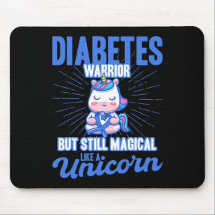 Tapis De Souris Magique Comme Une Unicorne Sensibilisation Au Diab