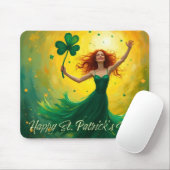 Tapis De Souris Magique St. Patrick's Day (Avec souris)