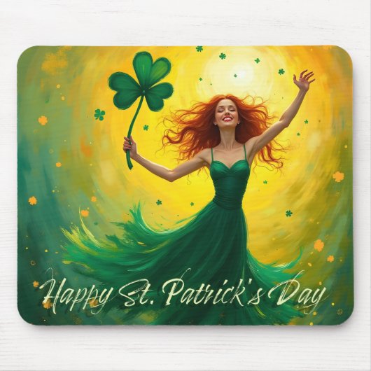 Tapis De Souris Magique St. Patrick's Day (Devant)