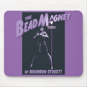 Tapis De Souris Magnet de perles Bourbon St.