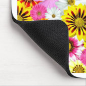 Tapis De Souris Magnifique fleurs rose jaune Accessoires motifs (Coin)