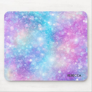Tapis De Souris Magnifique Fond Pailleté Coloré