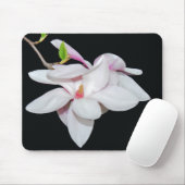 Tapis De Souris Magnolia blanc (Avec souris)