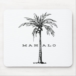 Tapis De Souris Mahalo Hawaii De L'Île. Sentez L'Épir Aloha