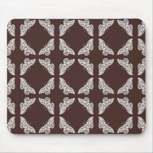 Tapis De Souris Mahogany Arts et artisanat Papillons
