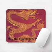 Tapis De Souris Mail de chance de dragon (Avec souris)