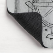 Tapis De Souris Maillets et roue de mouvement censément perpétuel (Coin)