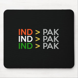 Tapis De Souris Maillot de cricket indien meilleur que le Pakistan