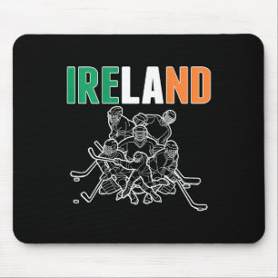 Tapis De Souris Maillot de fans de hockey sur glace d'Irlande - So