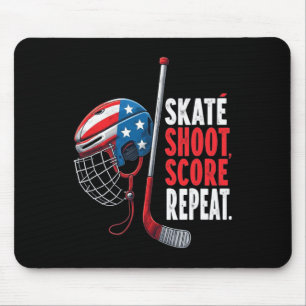 Tapis De Souris Maillot de hockey sur glace Usa pour jeunes garçon