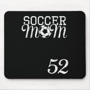 Tapis De Souris Maillot de Maman de Foot Numéro 52 Joueur Favori #