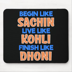 Tapis De Souris Maillot de supporter de l'équipe de cricket indien