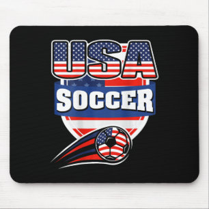 Tapis De Souris Maillot de supporters de football d'Amérique fière