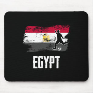 Tapis De Souris Maillot du drapeau de l'Égypte Équipe de football