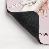 Tapis De Souris Main avec stylo : Note à soi-même (Coin)