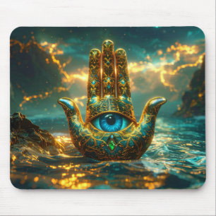 TAPIS DE SOURIS MAIN DE HAMSA – MAIN DE FATIMA – ZEN BOUDDHISME