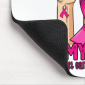 Tapis De Souris Main Son Combat Est Mon Combat Conscience Du Cance (Coin)