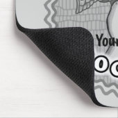 Tapis De Souris Main tenant caducée médecin (Coin)