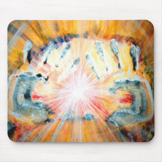 Tapis De Souris Mains curatives (Devant)