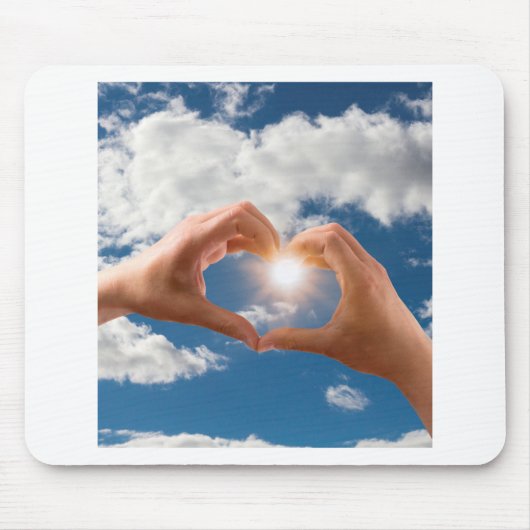 Tapis De Souris Mains d'amour (Devant)