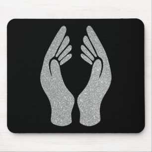 Tapis De Souris Mains de diamant