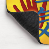 Tapis De Souris Mains de Reiki (Coin)