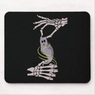 Tapis De Souris Mains de squelette Asl Fantôme Épouvantable Hallow