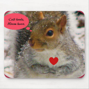 Tapis De Souris Mains froides, coeur chaud