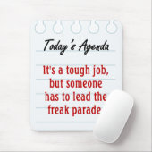 Tapis De Souris Maintenant qu'est un travail dur (2) (Avec souris)