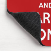 Tapis De Souris Maintenez calme et continuez Mousepad (Coin)