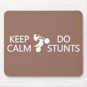Tapis De Souris Maintenez calme et faites le mousepad fait sur
