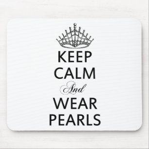 Tapis De Souris Maintenez des mots Quot CALMES et d'USAGE de