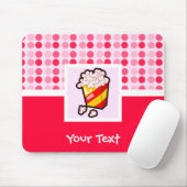 Tapis De Souris Maïs éclaté mignon (Avec souris)