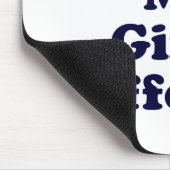 Tapis De Souris Mais ma fille est différente (Coin)