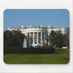Tapis De Souris Maison Blanche de Noël pour les Fêtes Washington D