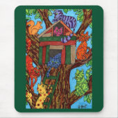 Tapis De Souris Maison Cat Tree (Devant)