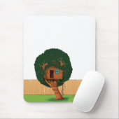 Tapis De Souris Maison dans l'arbre (Avec souris)