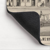 Tapis De Souris Maison de Brattleboro (Coin)