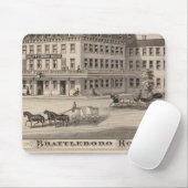Tapis De Souris Maison de Brattleboro (Avec souris)