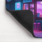 Tapis De Souris Maison de café néon coréenne LoFi Art (Coin)