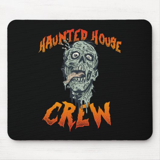Tapis De Souris Maison de l'équipage - Halloween (Devant)